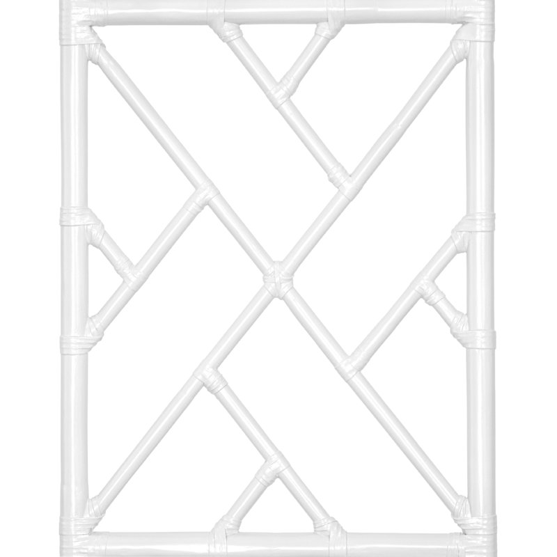 Alden Open-Frame Headboard, White, King
