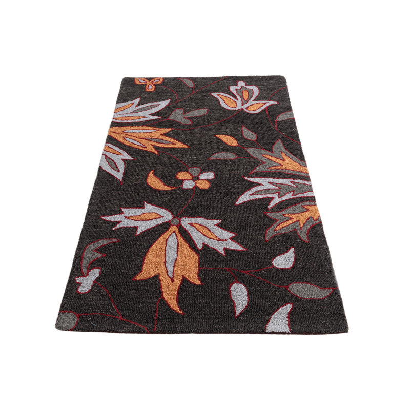 Tapis gris foncé Noell