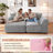 105'' Modular Sectional Sofa Couch