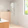 Solaris 30 in. x 78 in. Fully Frameless Radius Single Fixed Shower Panel