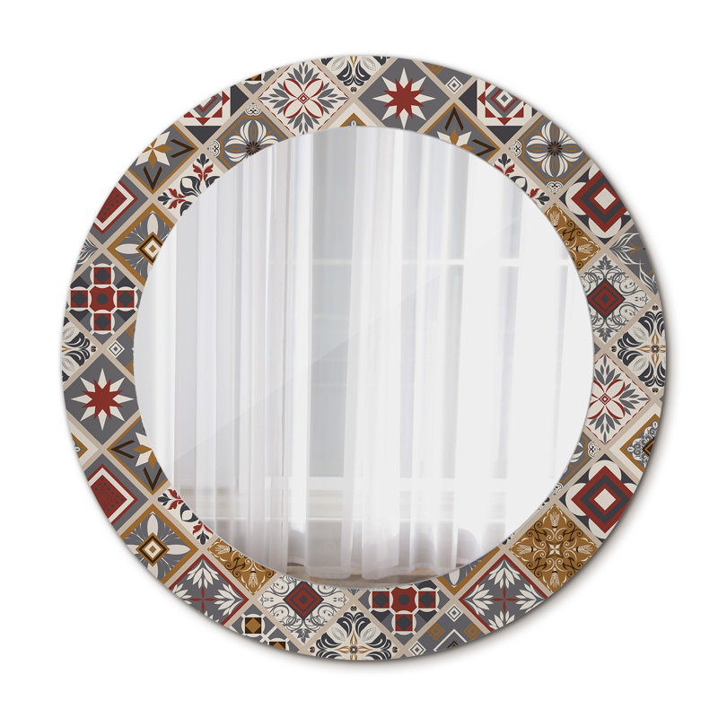Huldar Glass Flat Wall Mirror