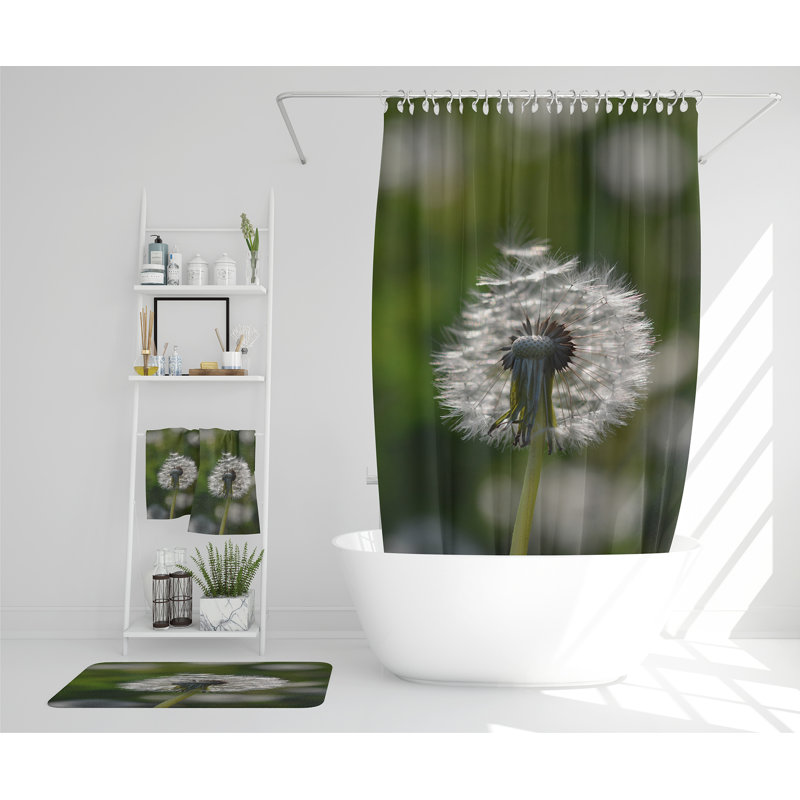 Nenad Polyester Shower Curtain Set