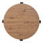 Table basse ronde en bois Amil