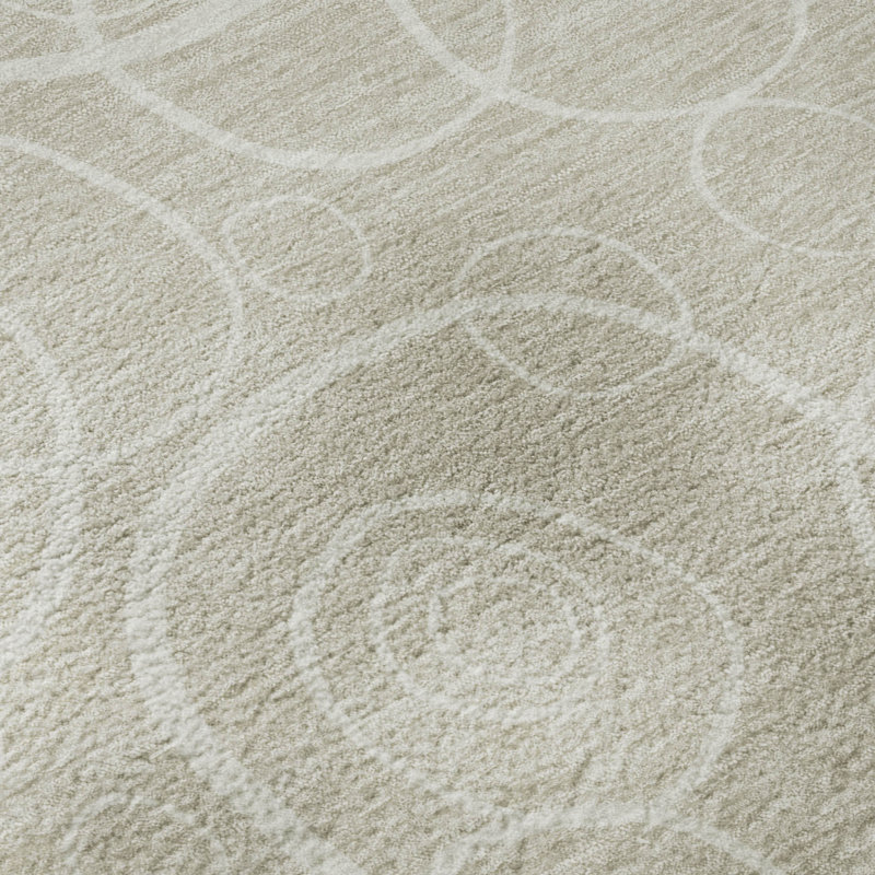Tapis lavable à la machine de qualité supérieure Mayfield AMF2407, Beige, 9 pi x 12 pi