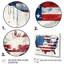 Aquarelle, drapeau américain IV - drapeau États-Unis, art mural-1308534033-1308534115