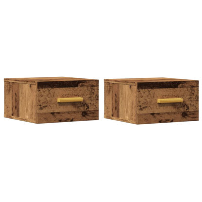 Santucci 35cm W Manufactured Wood Bedside Table