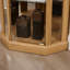 Vitrine d'angle vitrée d'angle pour vitrine de coin, vitrine d'angle pour le salon, armoire vitrée, collection Antique, vin et bar-1531046687