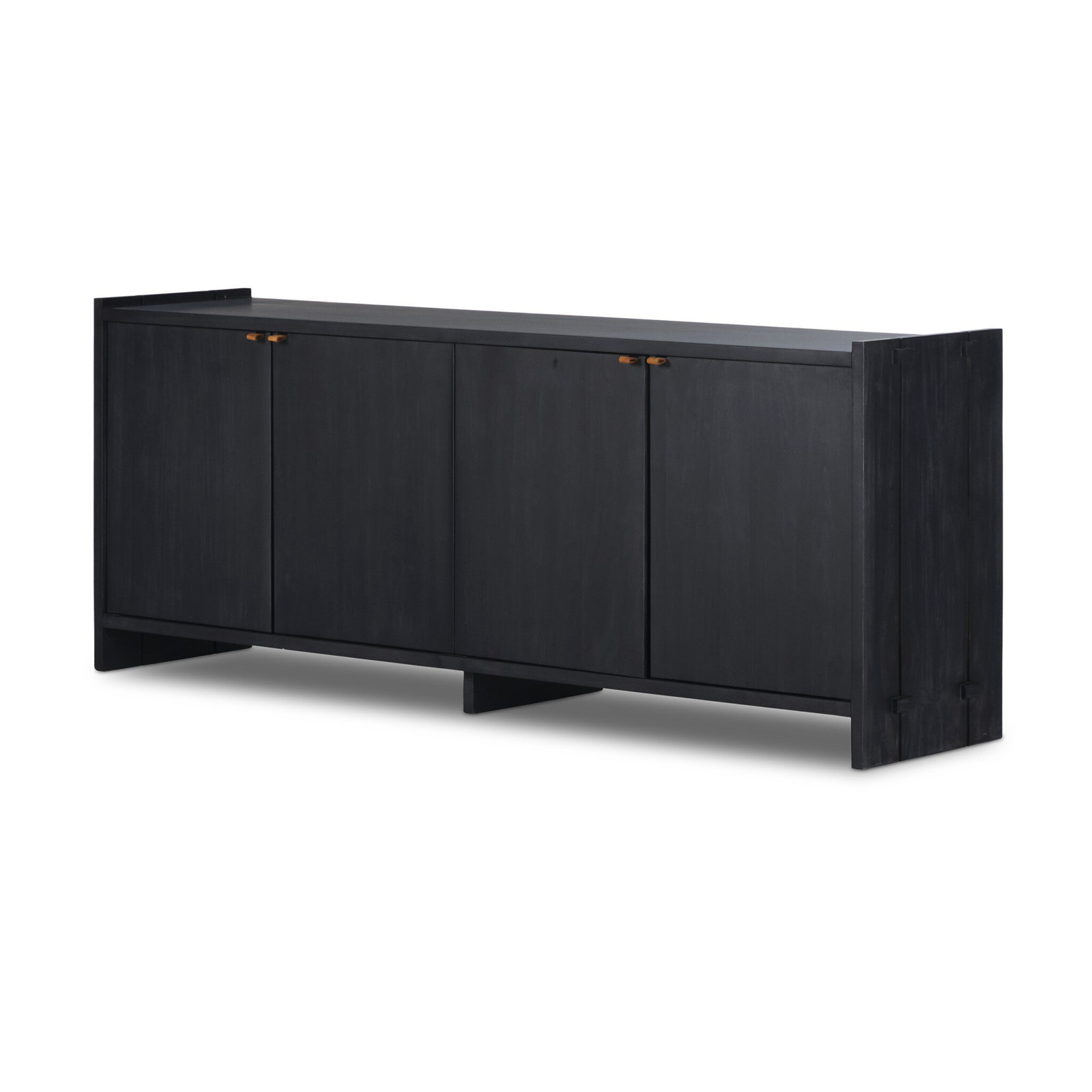 Loats 78'' Sideboard, Black Wash Poplar