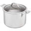 Stellar 18/10 Stainless Steel 24cm Stockpot with Glass Lid-139618665