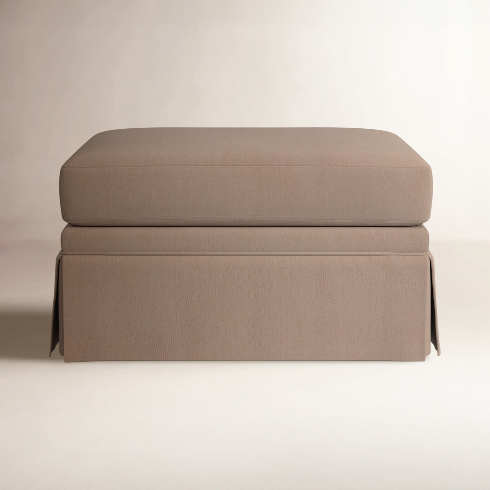 Reggio 31" Ottoman, Red