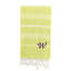 Serviette de plage 100% coton Pestemal Lucky-29965818-29965849
