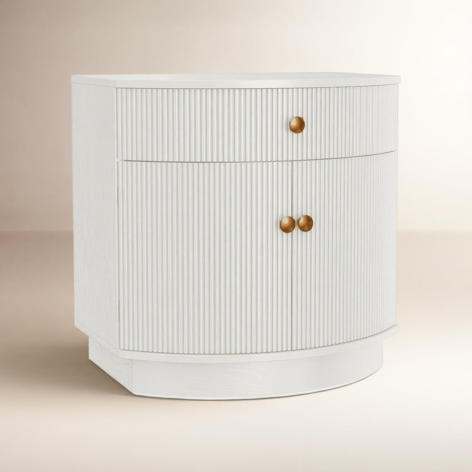 Erinn 1 - Drawer Nightstand, White