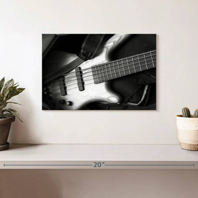 Monochromatic Bass Guitar