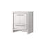 Meuble-lavabo blanc 30 po X P 20 po D, avec plateau en marbre de culture-617313588