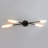 Iron Flush Mounted Sconce