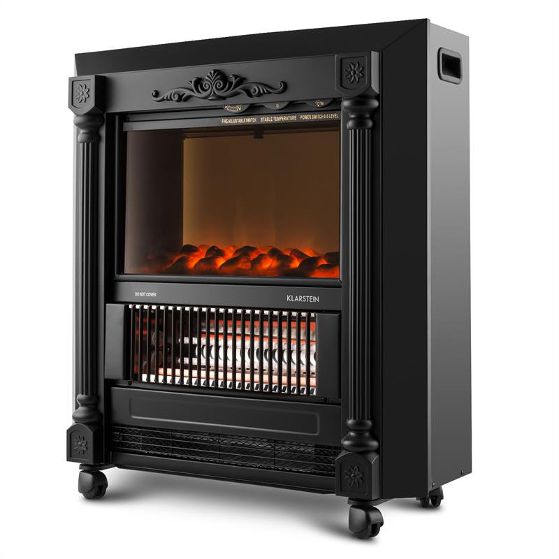 Klarstein 61cm W Black Electric Stove