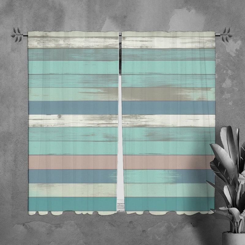 Keyeria Room Darkening Curtain Pair, 20" W x 61" L