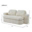 Canapé-lit convertible Chenille-2133388814