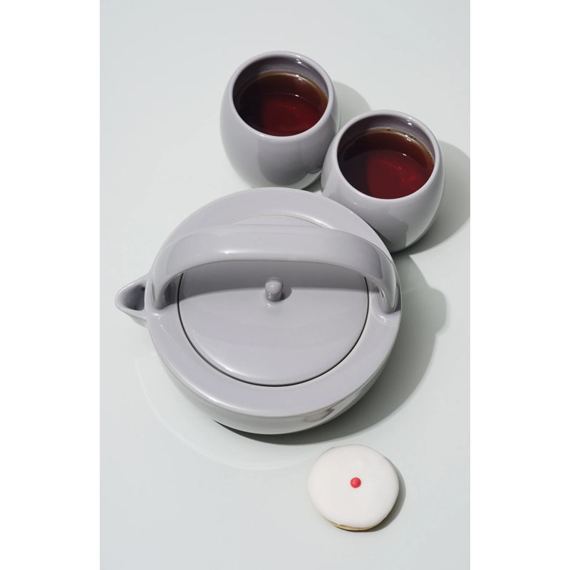 Petite théière, Gris