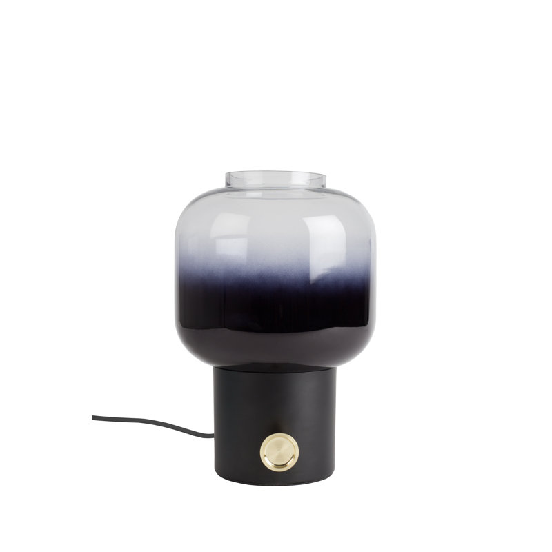 Lampe de table 12 po Moody, Noir