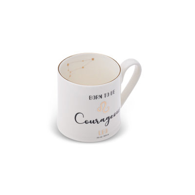 Zodiac Fine Porcelain Coffee Mug (Leo)