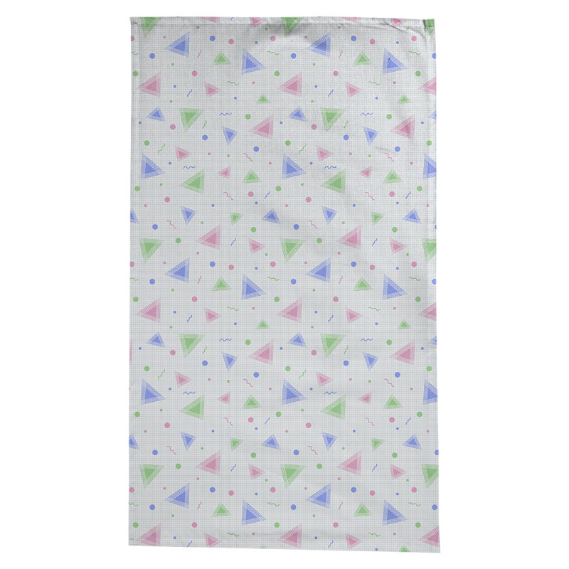 Leffel 90s Pattern Tablecloth, Blue/Green