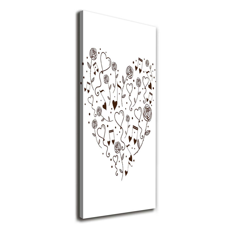Heart - Wrapped Canvas Print