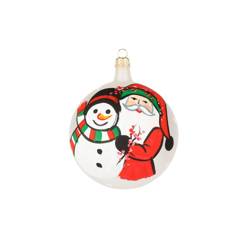 4'' Handmade Ball Ornament