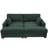Stoneville 83.85" Wide Modern Upholstered Square Armrests Sofa & Chaise with Solid Wood Leg-527183217