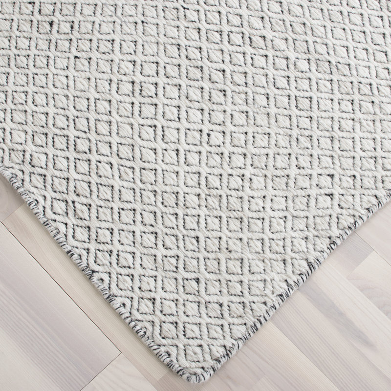 Giancarlo Geometric Hand Woven Area Rug, Rectangle 140 x 200cm