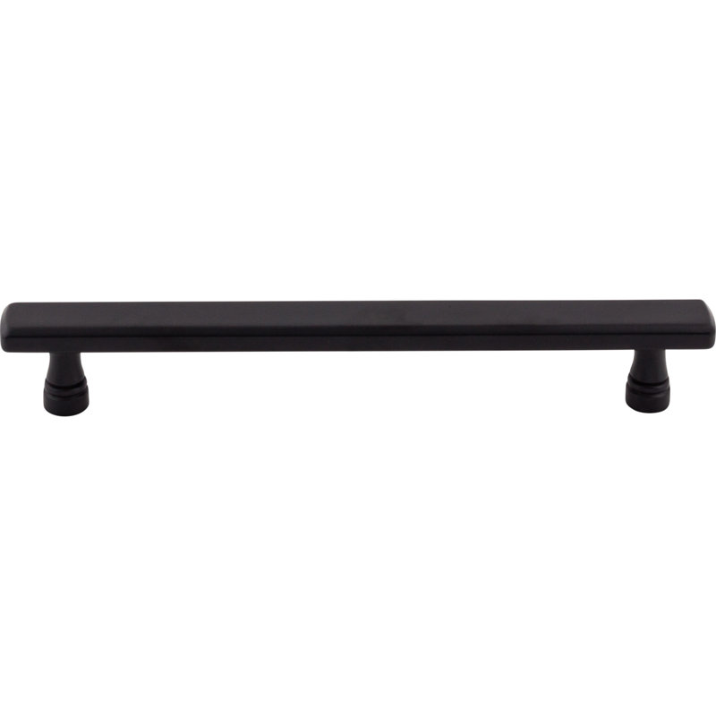 Kingsbridge 12" Center to Center Bar Pull, Flat Black, 6 5/16" Center to Center