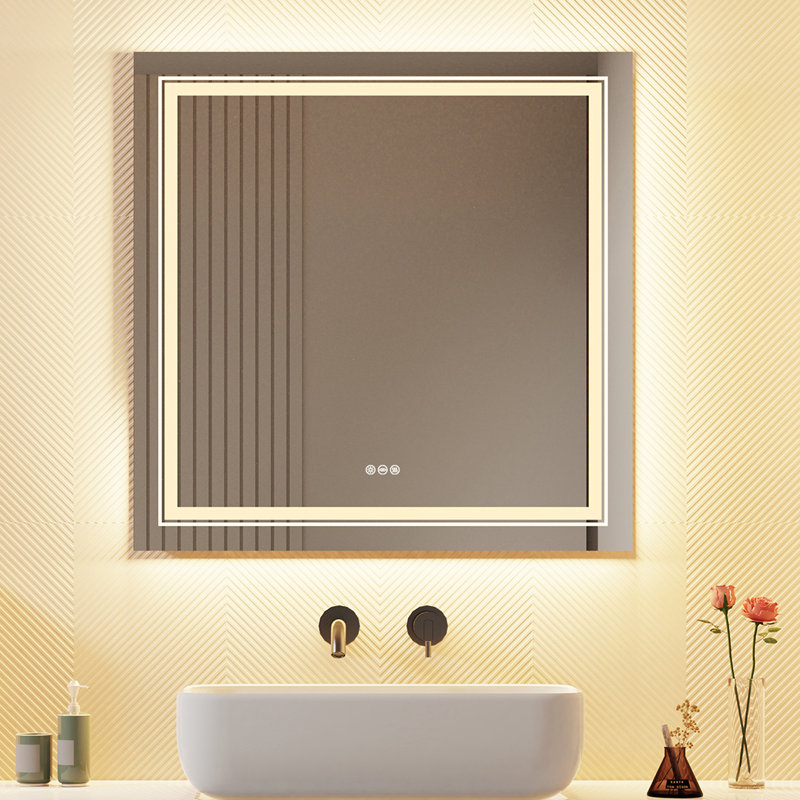 Lekya Wall Mirror, 80cm H x 80cm W