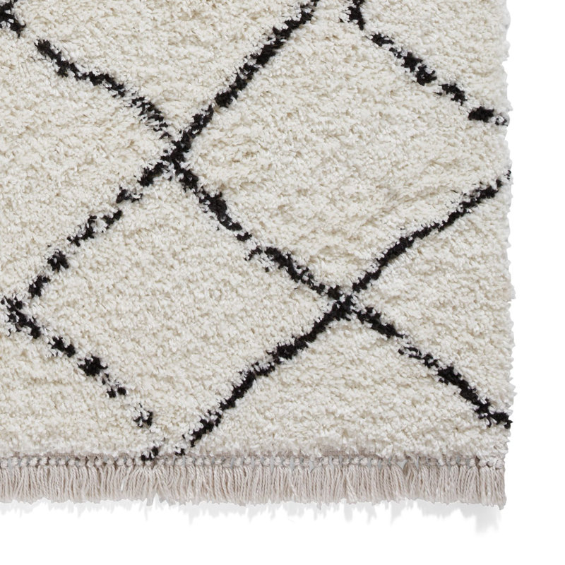 Boho Lavenia Machine Woven Area Rug, Rectangle 3'11" x 5'6"