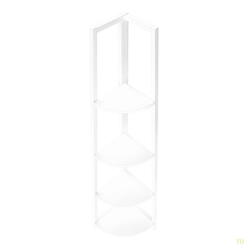 Bibliothèque, bibliothèque, étagère, d'angle, 4 niveaux, H 60 po, bureau, métal stratifié, contemporain, moderne