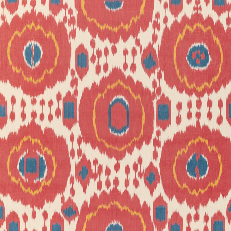 Louverne Mayenne 26.28' L x 53.54" W Wallpaper Roll, Red