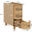 Table de chevet en bois, table de bout, table d'appoint