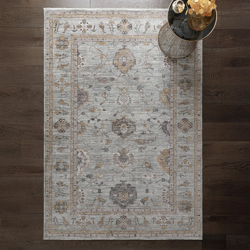 Chavonda Power Loomed Persian Teal Area Rug, Rectangle 160 x 240cm