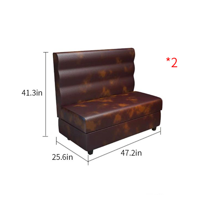 Banc rembourré en similicuir Monsalve