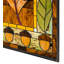 Lodge Tiffany Harvest Festival Stained Glass Window