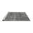 Yannic Solid Color Machine Woven Area Rug in Gray-744460805
