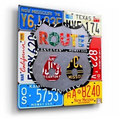" Route 66 Road Sign " by Design Turnpike