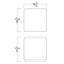 Square Boucle Ottoman