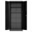 72"H Metal Garage Storage Cabinet, Black Tool Steel Locking Cabinet With Doors And 4 Shelves, Tall Cabinets For Garage Storage Systems Lockable File Cabinet For Home Office, Classroom/Pantry
