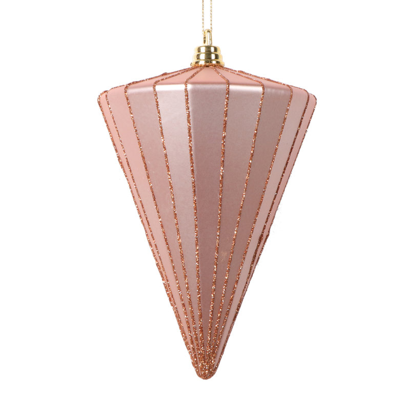 Ornement Frankin Cone, Or rose