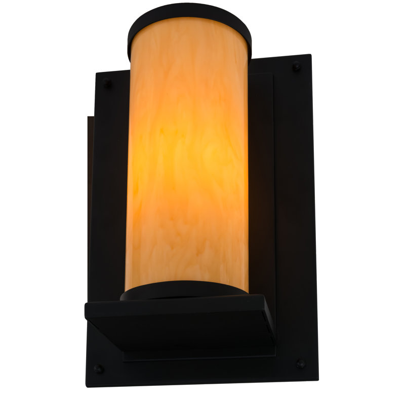 Steel Flush Mounted Sconce