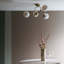 Cadel Glass Semi Flush Mount