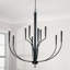 Grand lustre 40 lumières l 40 "x H 43" en nickel poli-70886235