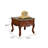 European Vintage Solid Wood End Table Single Coffee Table