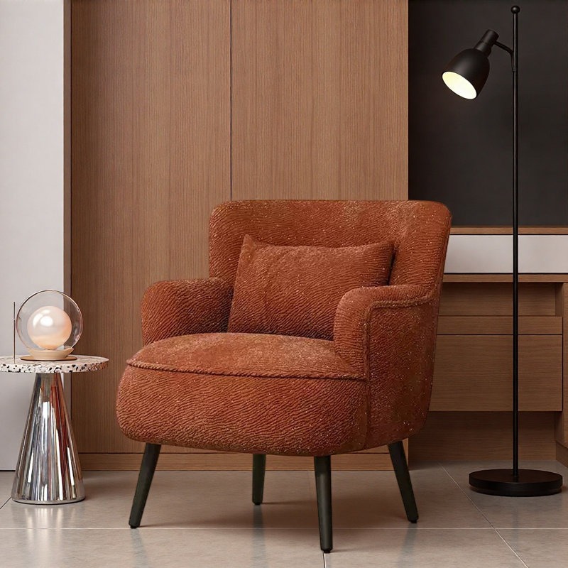 Fauteuil de loisir léger et luxueux., Orange