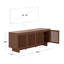 Buffet / meuble télé 4 portes Quaid-1239293353